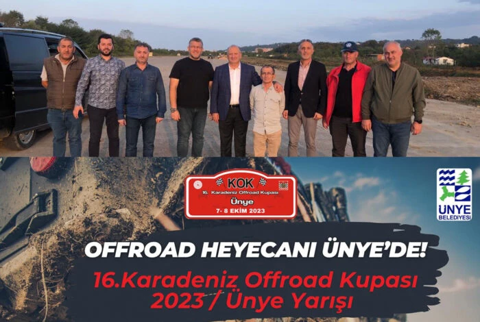 ÜNYE’DE 3. KEZ OFF-ROAD HEYECANI BAŞLIYOR
