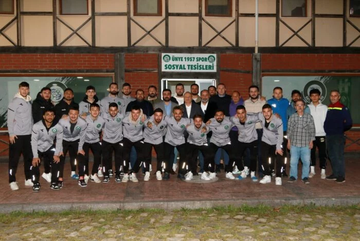 BAŞKAN TAVLI’DAN ÜNYE 1957 SPOR’A KALICI ÇÖZÜM
